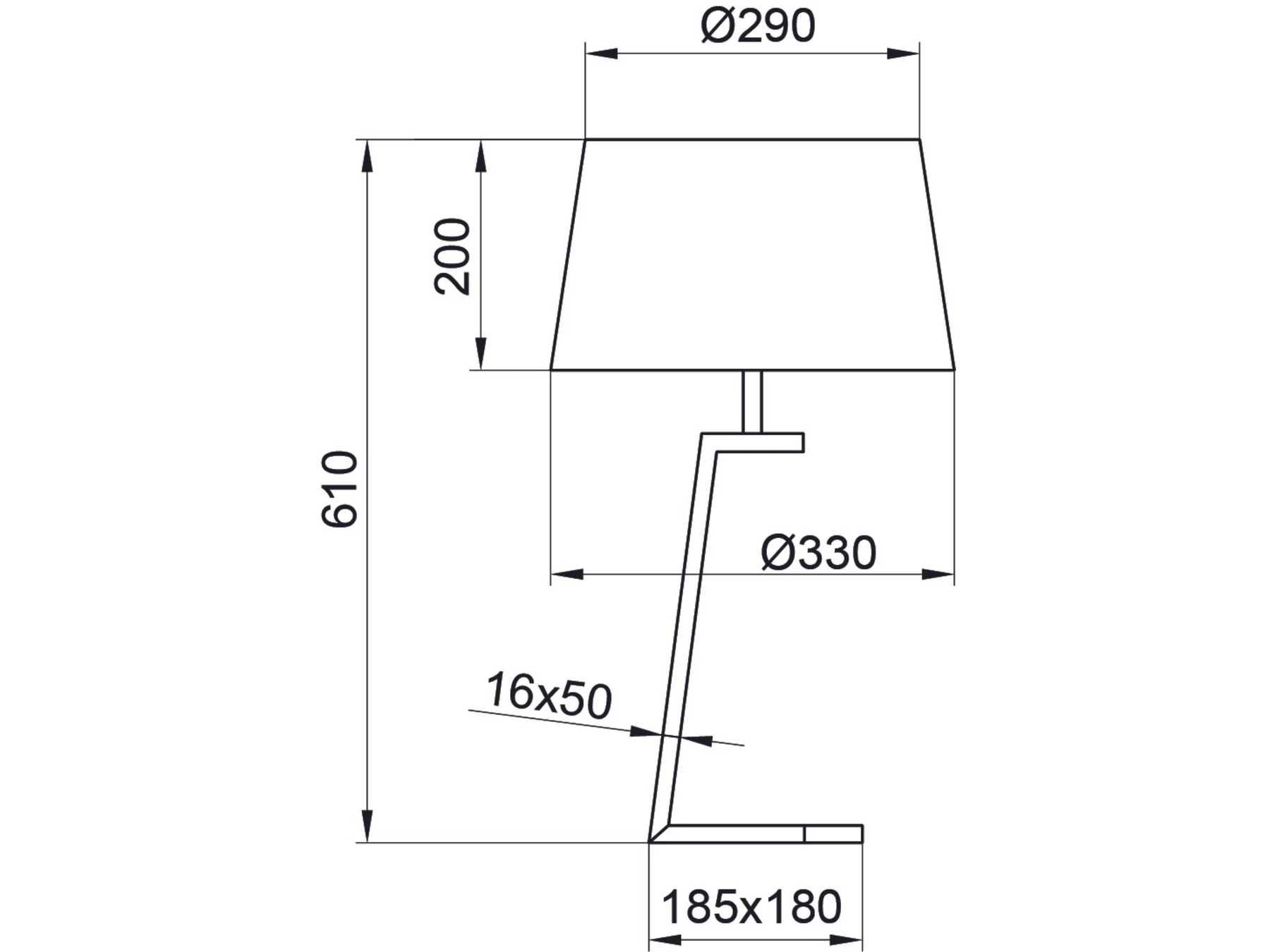 Lampa de masa design - ALUMINOR - Memphis LT