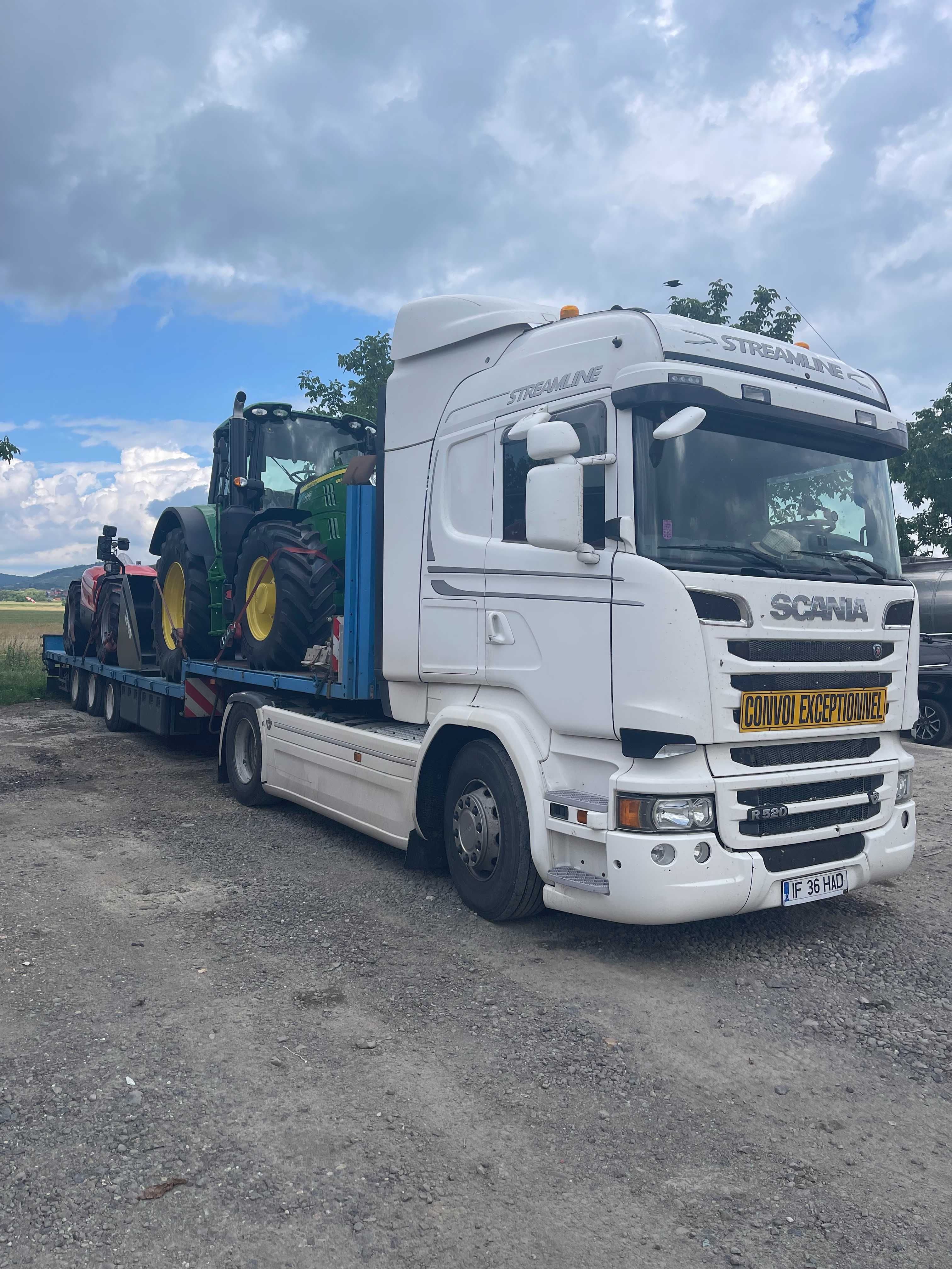 Scania V8 520 si R450 impreuna cu sau fara trailer