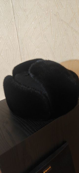 Шапка ушанка комбинированная