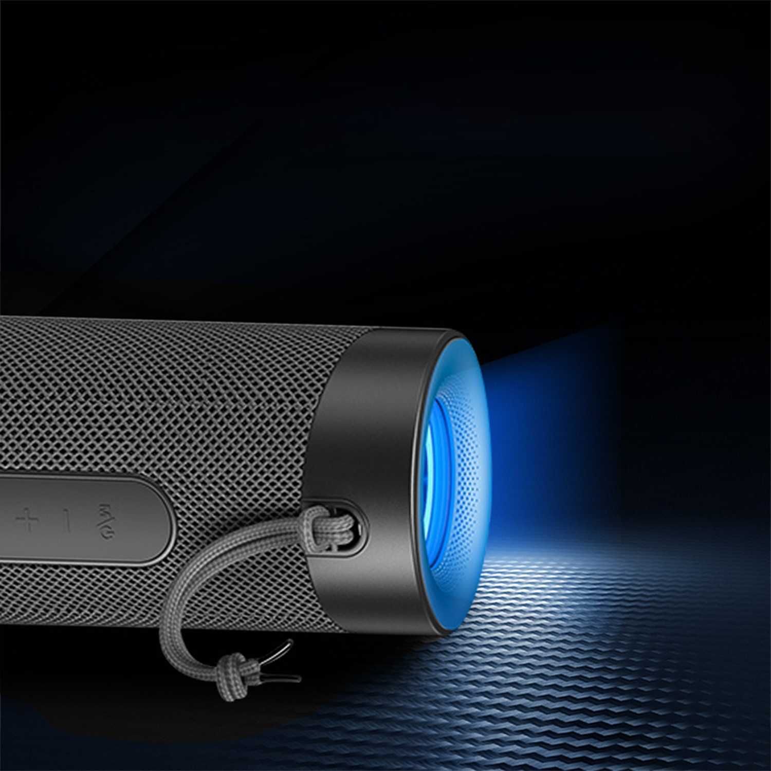 Переносима тонколона Bluetooth Earldom ET-A21, LED RGB, Black
