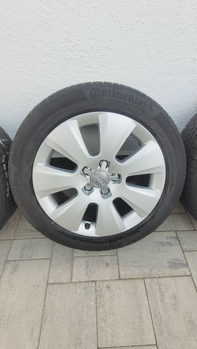 Jante plus cauciucuri de iarna audi R17