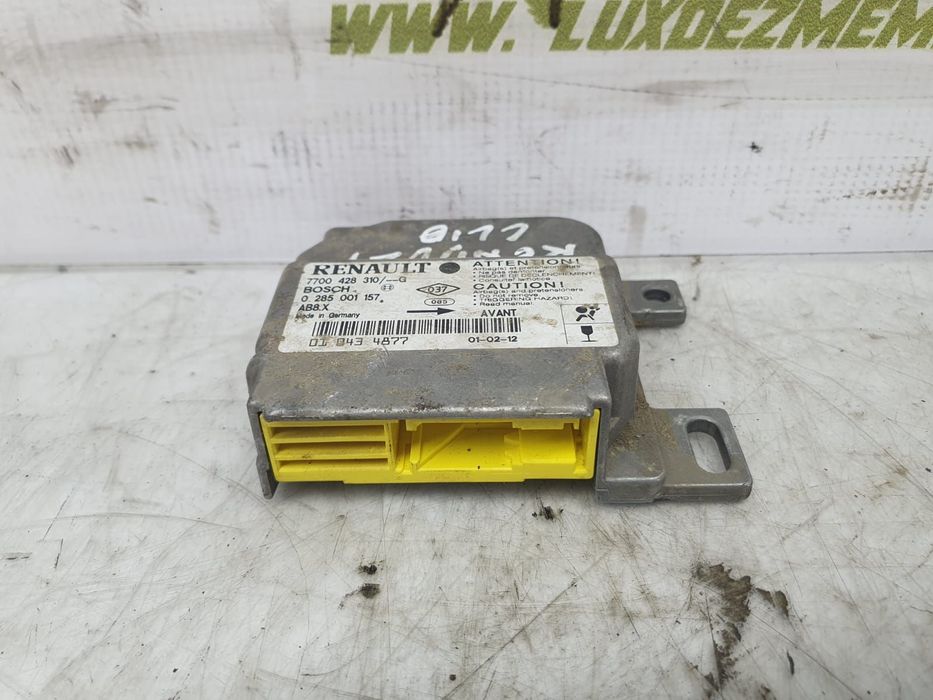 Calculator airbag 7700428310 Renault Symbol 1 [facelift] [2002 - 2006