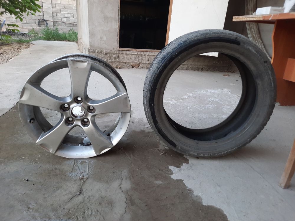 Продам титановый диск от мазды 3, 6 р17