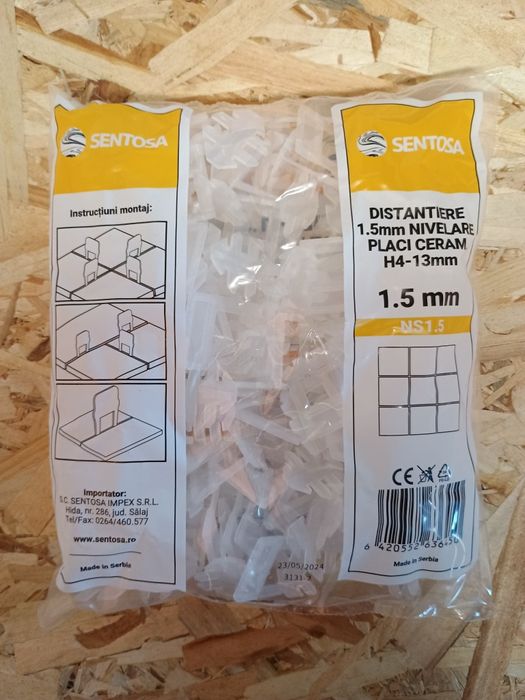 Distantiere clipsuri si pene nivelare gresie si faianta