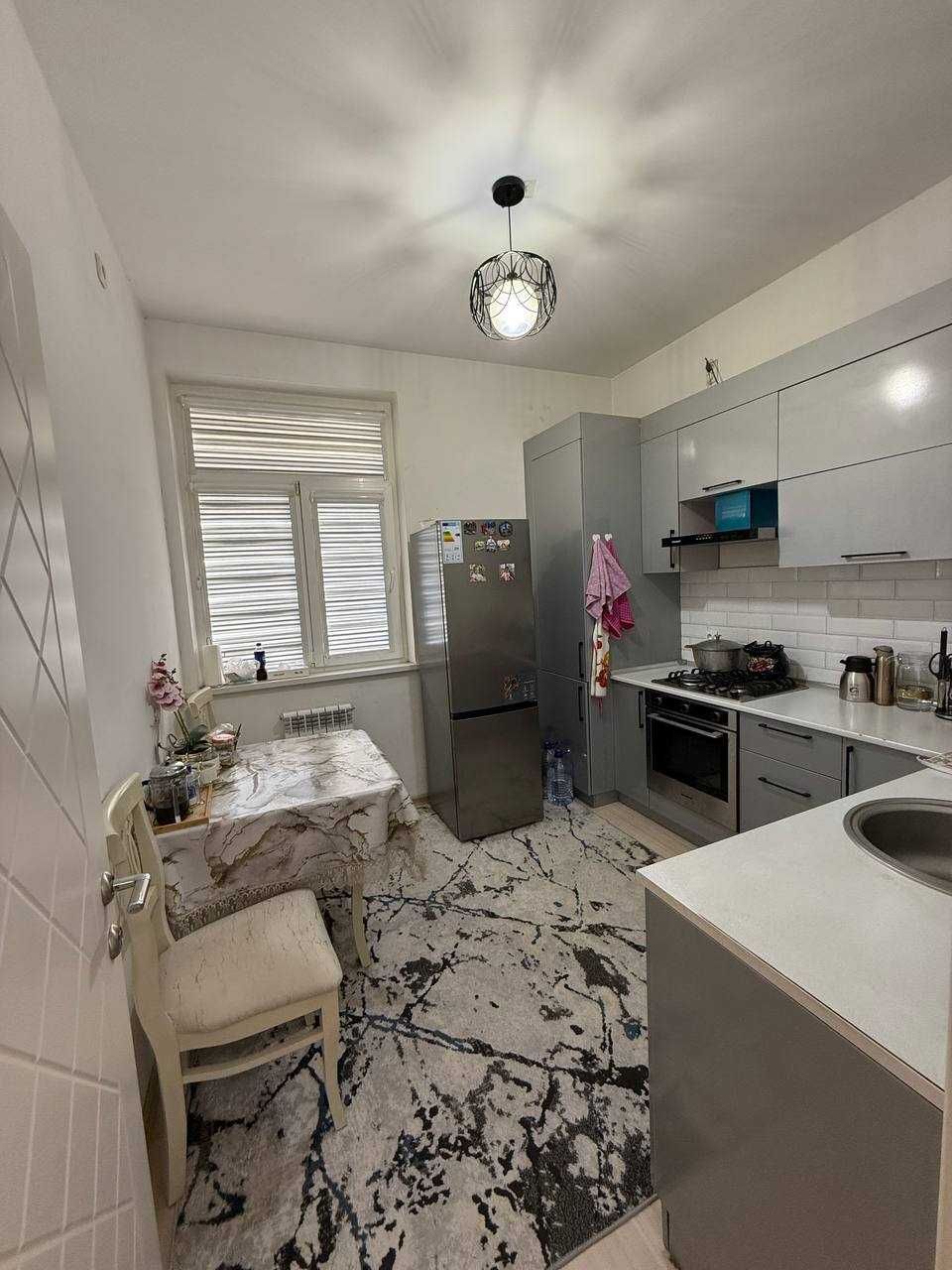 2-комнатная с евроотделкой в Assalom Sohil — 49,5 м², Яшнабад, УЗбум`
