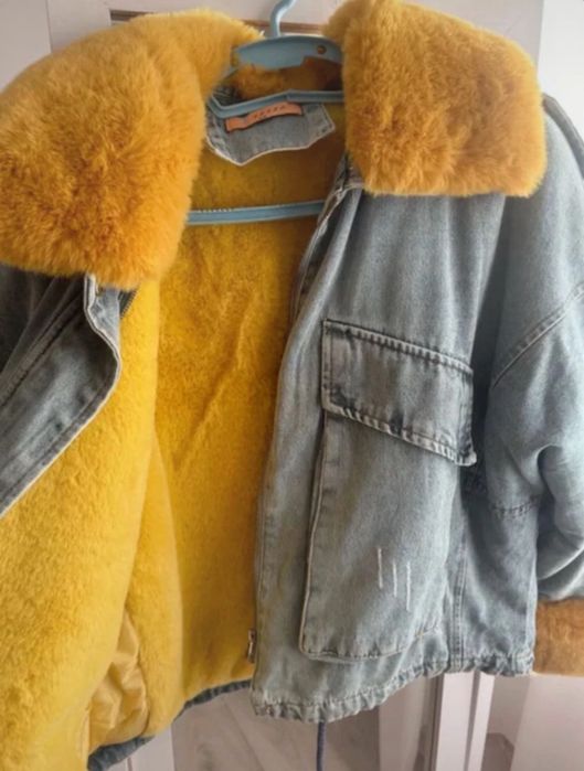 Geacă de iarnă denim