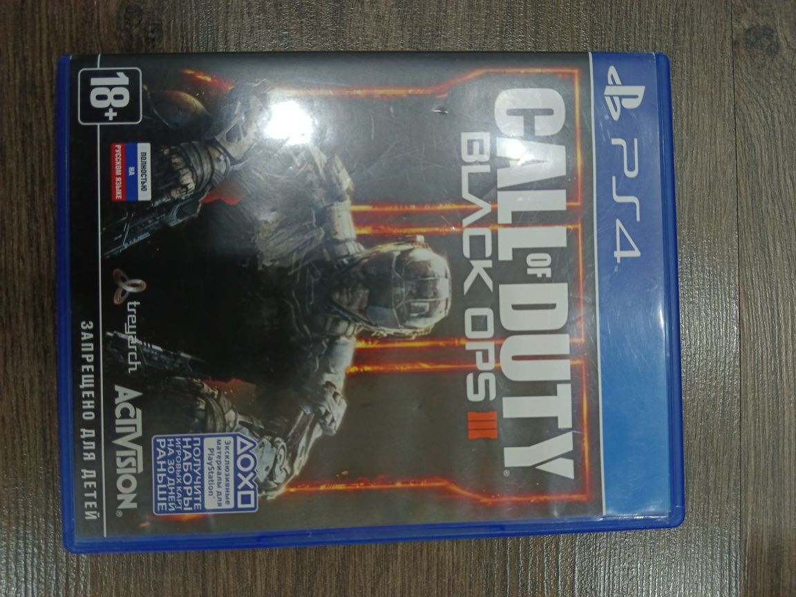 Диск на пс4 Call of Duty Black Ops