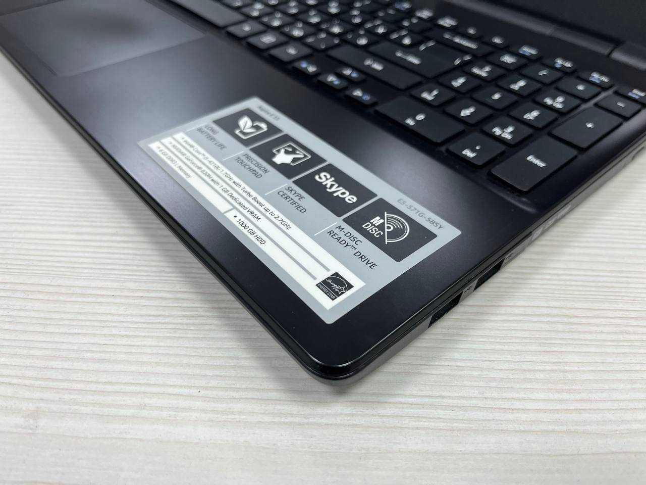Без царапин ACER Core i5*ОЗУ 8*SSD 256*Салмағы жеңіл Шустрый ДЛя офиса