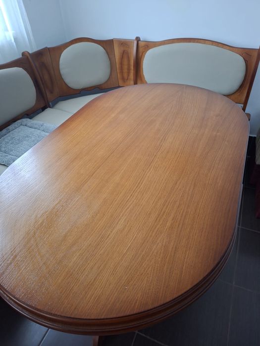 Coltar si masa extensibila lemn masiv