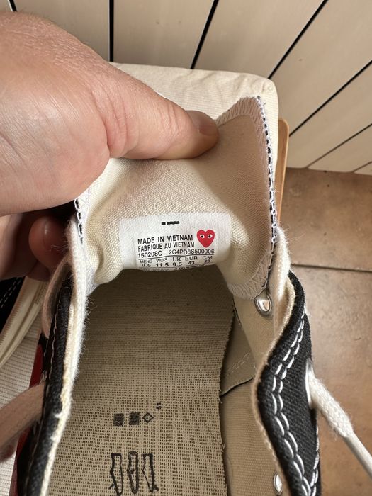 converse - comme des garcons - 43