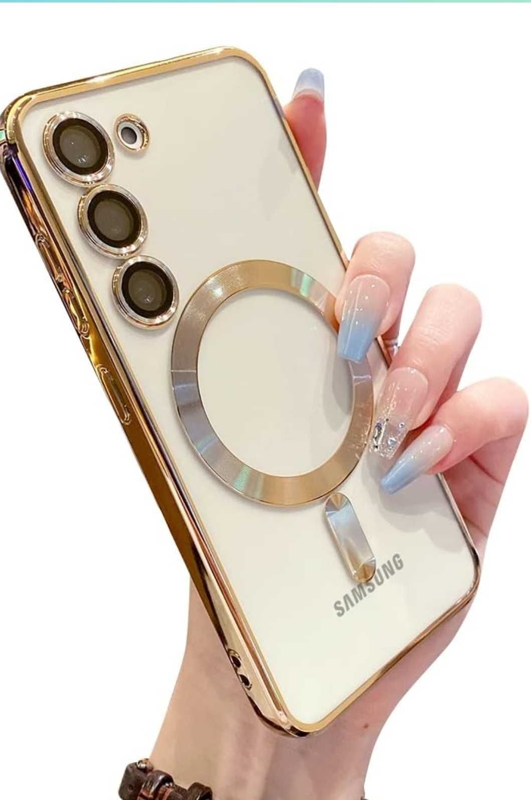 Husa silicon cu incarcare wirless pentru Samsung Galaxy S24 FE