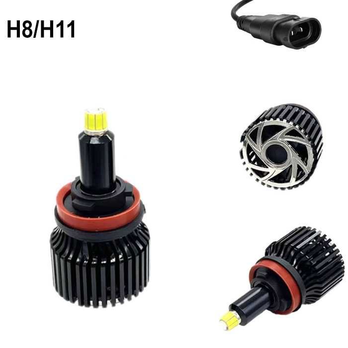 Диодни LED крушки за фарове халогени H1 H7 H8 H11 HB3 9005 HB4 9006