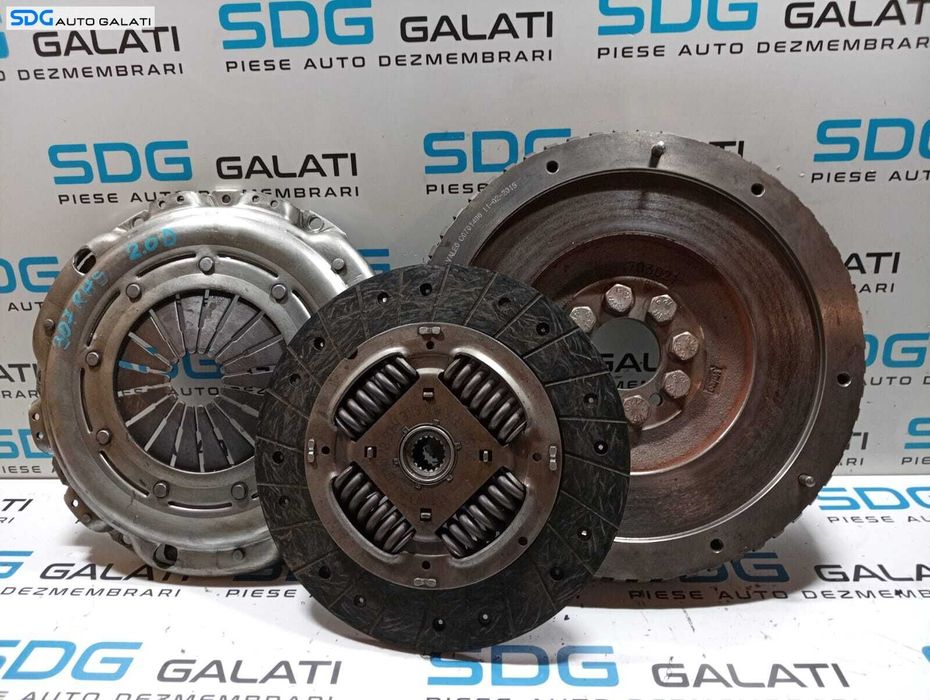 Kit Ambreiaj Volanta Disc si Placa Presiune Peugeot 406 2.0 HDI RHS 1996 - 2004 Cod 701497 701501 C0701496 [M7019]