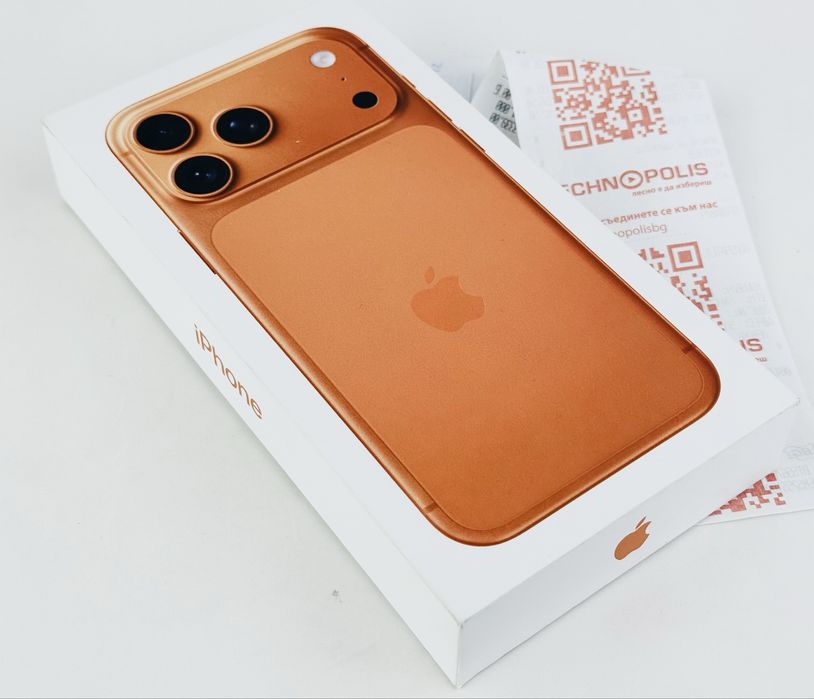 НОВ! Apple iPhone 17 Pro Max 512GB Cosmic Orange 2г. Гаранция!