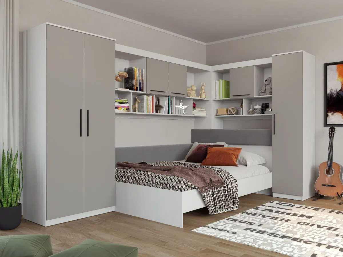 Set Dormitor Colt Lucio C3 Alb / Casmir