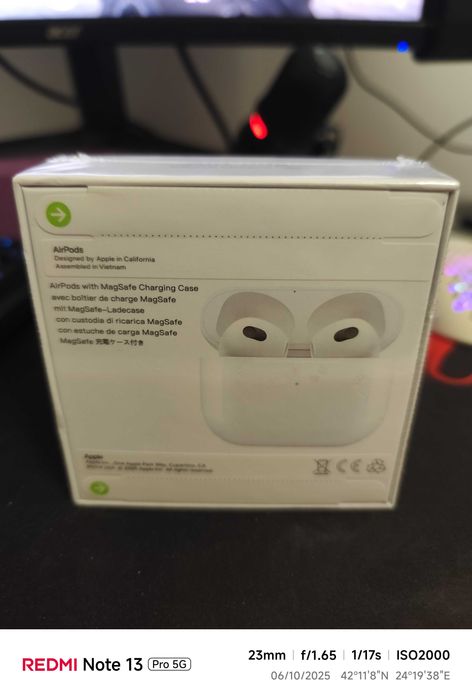Чисто Нови Apple Airpods 3