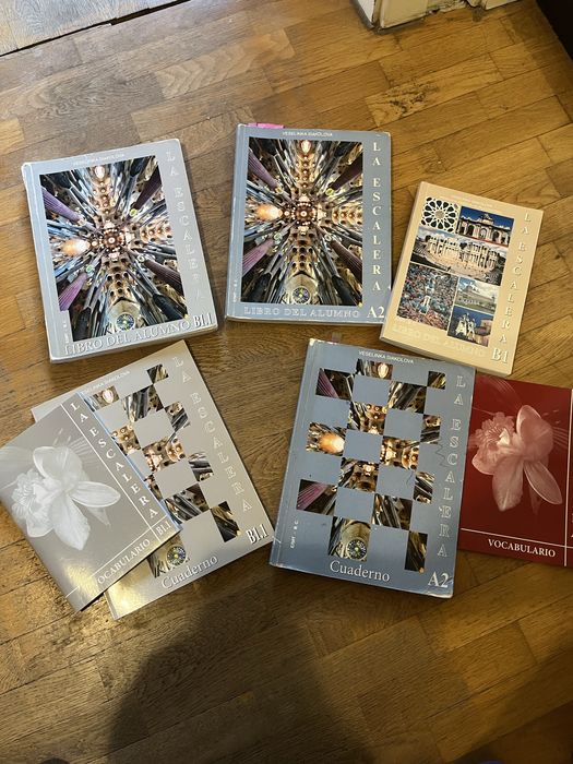 Учебници и помагала английски/испански   Legacy, Oxford, La escalera