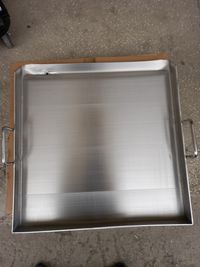 Tavă/ Grill inox alimentar 50 x 50 cm x 6 cm x 5 mm Promo 574 lei