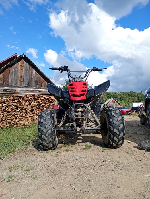 ATV 125cc pornește împins