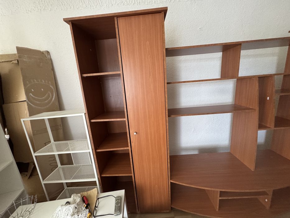 Biblioteca sufragerie din lemn 2,60m lungime, 1,90 inaltime