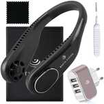 Ventilator Portabil pentru gat Earth Fusion™, accesori incluse gratis.