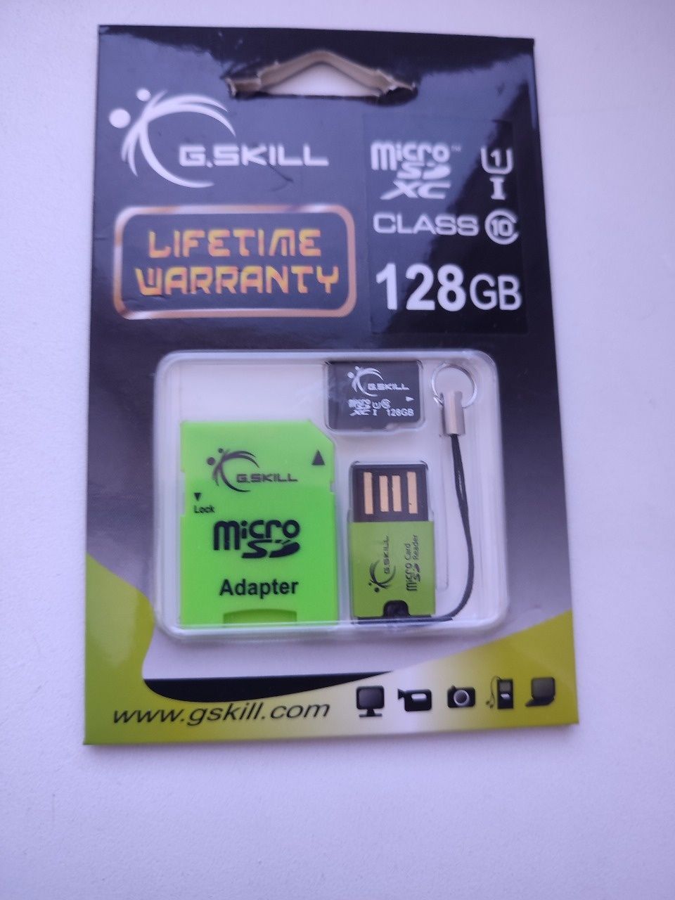 Карта памяти G.Skill microSDXC 128GB