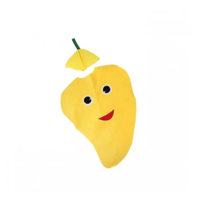 Costum fruct Mango, IdeallStore®, galben, marime universala