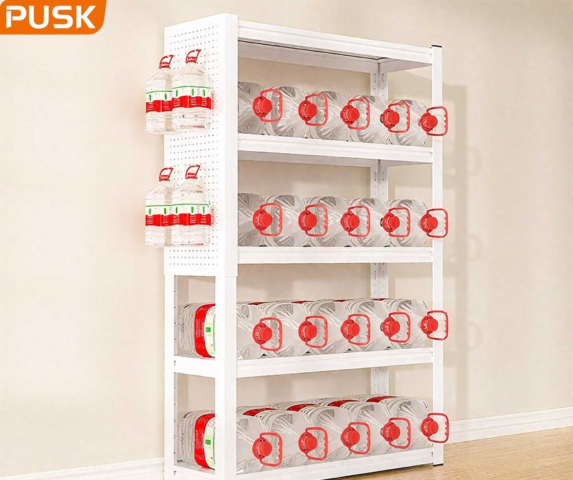 Idish va buyumlar uchun universal stellaj, polkali shkaf