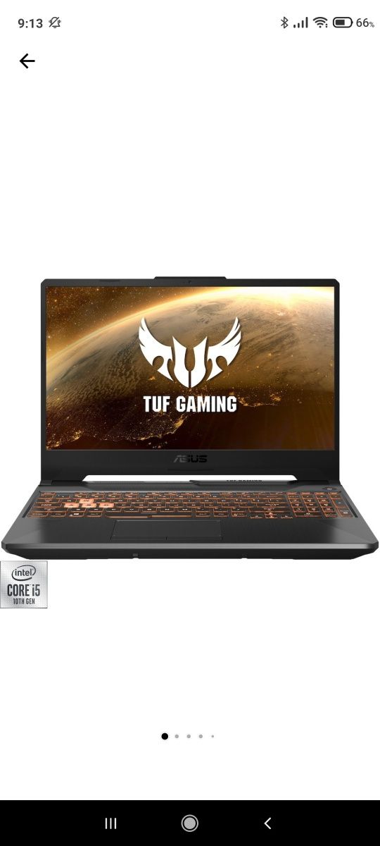 Laptop Gaming ASUS I5
