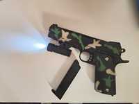 Pistol Airsoft Metalic cu bile incluse 250buc / Propulsie arc