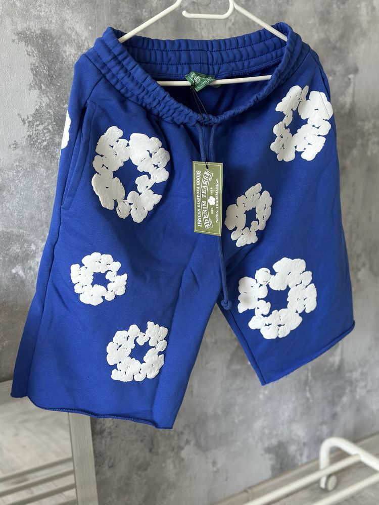 Pantaloni scurti Denim Tears blue trapstar syna amiri