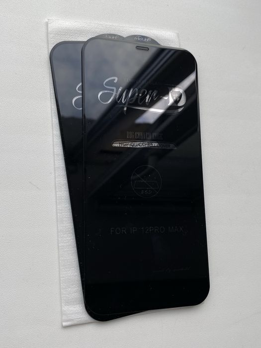 iPhone 12 Pro Max · защитное стекло