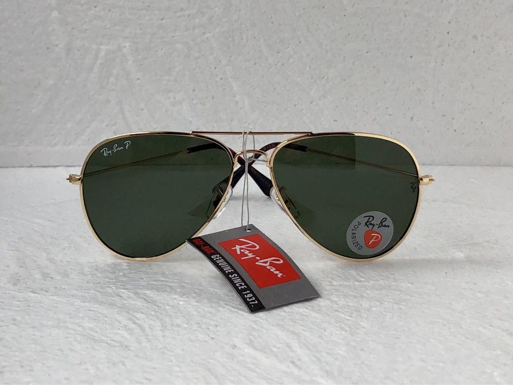 Ray Ban Мъжки Дамски слънчеви очила авиатор RB3025 RB3026 поляризация