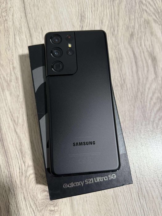 Vand Sau Schimb Samsung Galaxy S21 Ultra 5G Phantom Black 256Gb