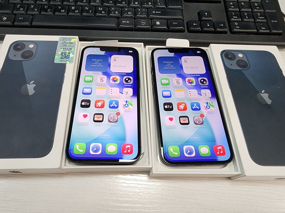 iPhone 13 America новый, куплен  сентябре 2025 года, использовался ред