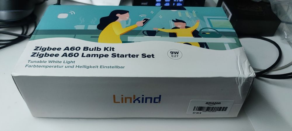 Set 2 becuri Led Smart E27 9W Zigbee Hue