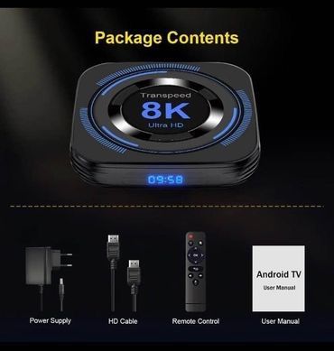 Тв бокс Transpeed 8K.