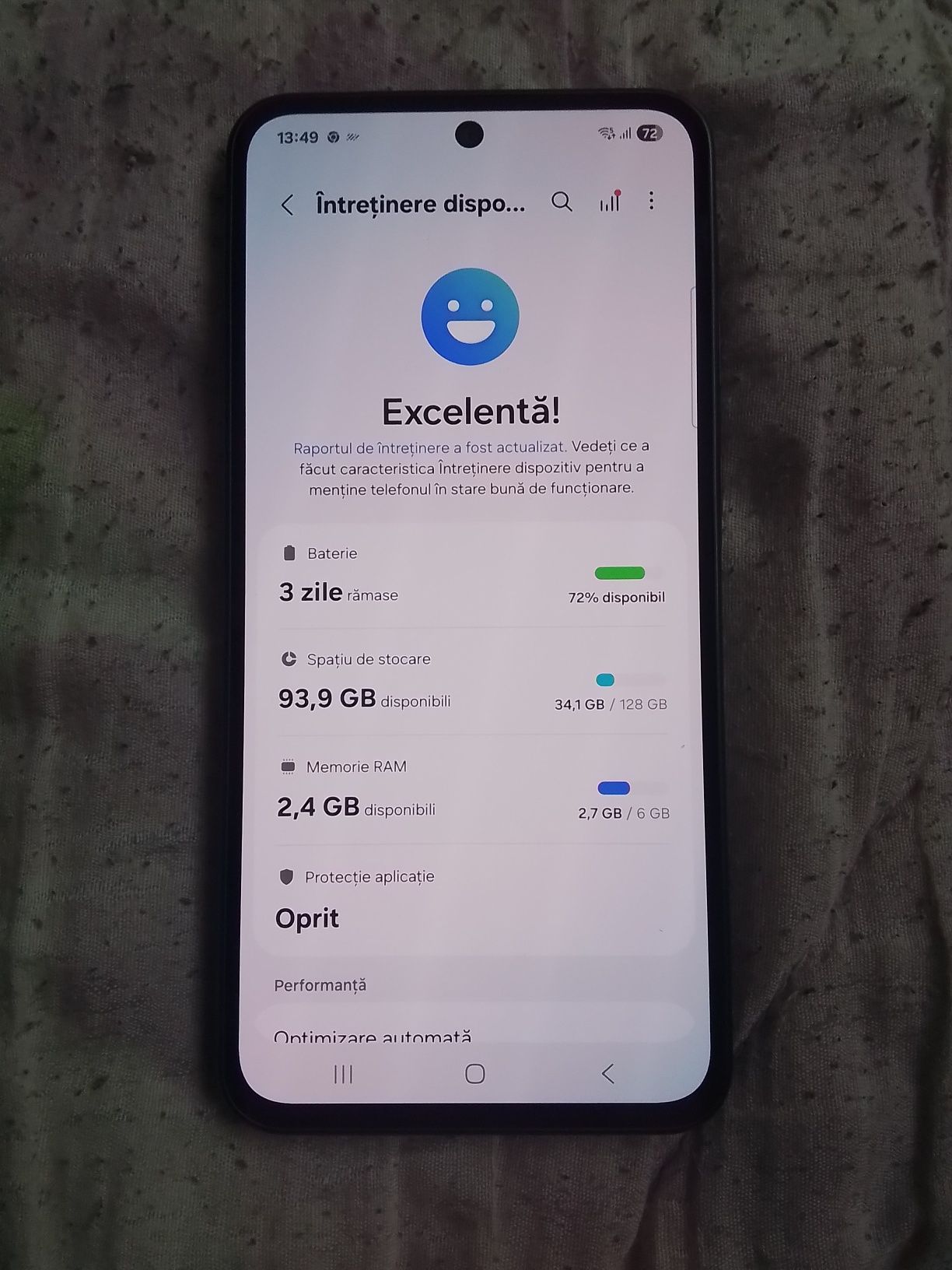 Samsung A36 nou 6/128gb android15 dual sim liber de rețea,perfect func