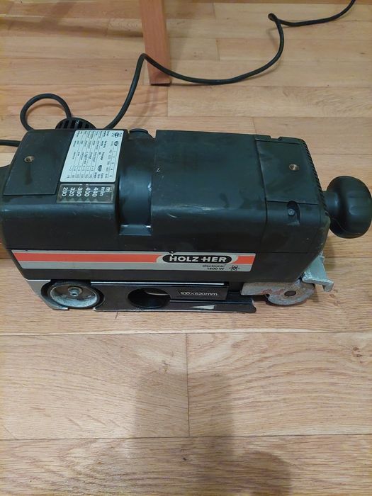 Masina slefuit Șlefuitor cu bandă Holzher 2423, 1400watt