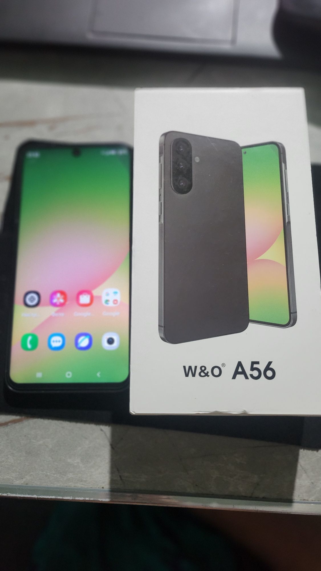 Telefon W&O A56 madel yangi