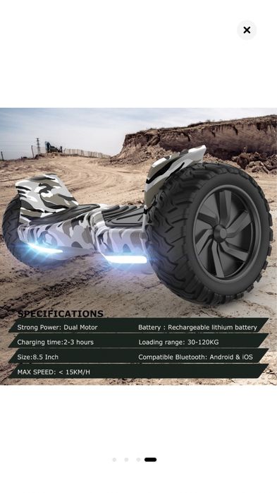 Vand hoverboard stare exceptionala