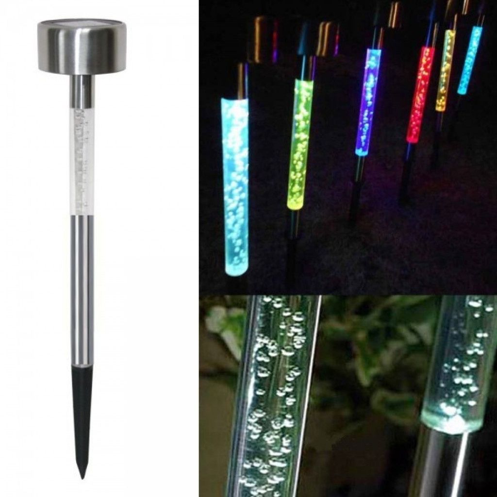 LED соларни LED лампи, имитиращи камера за видеонаблюдение