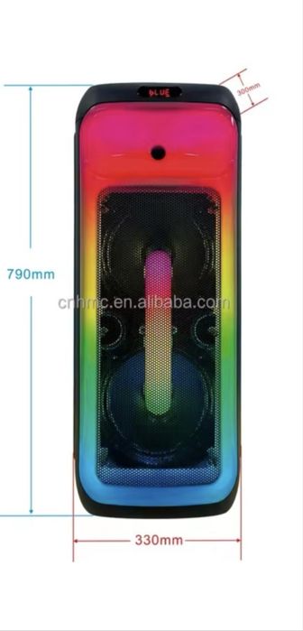 Караоке тонколона с микрофон и дистанционно УПРАВЛЕНИЕ DR-1028-10INCH