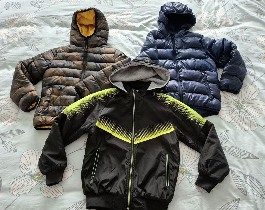 Лот от 3 якета за момче, 10 г.