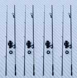 SET 4 Lansete PROFL FLX9 Carp 3,90M 3,75Lbs + 4 Mulinete GH10000 Long