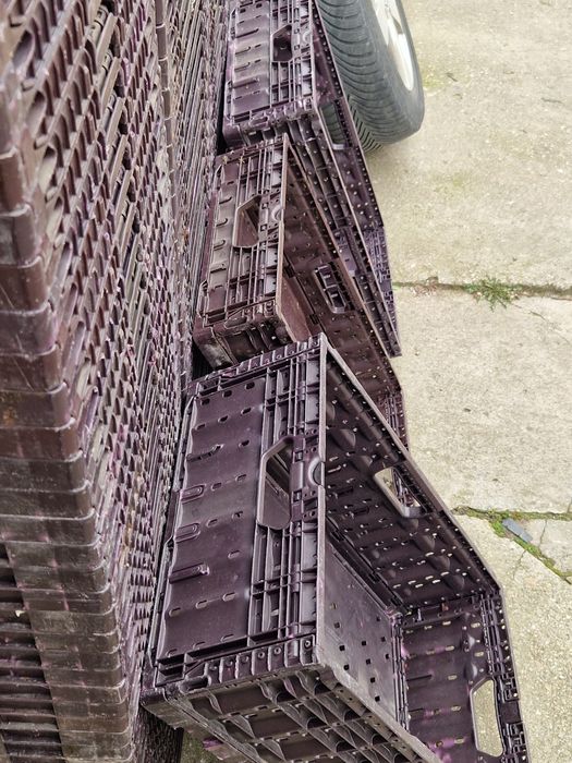 Lada Pliabila înaltă 11, 15, 18cm naveta euro legume fructe marfa 60cm
