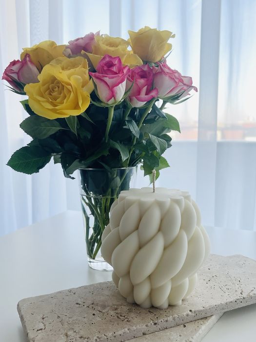 Lumanari decorative din ceara de soia