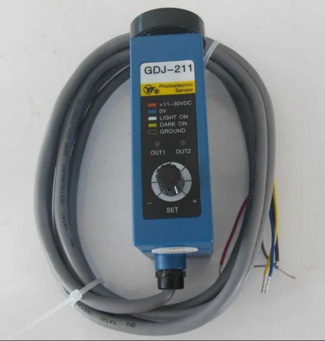 Датчик фотоэлектрический GDJ-211 цветовой метки.