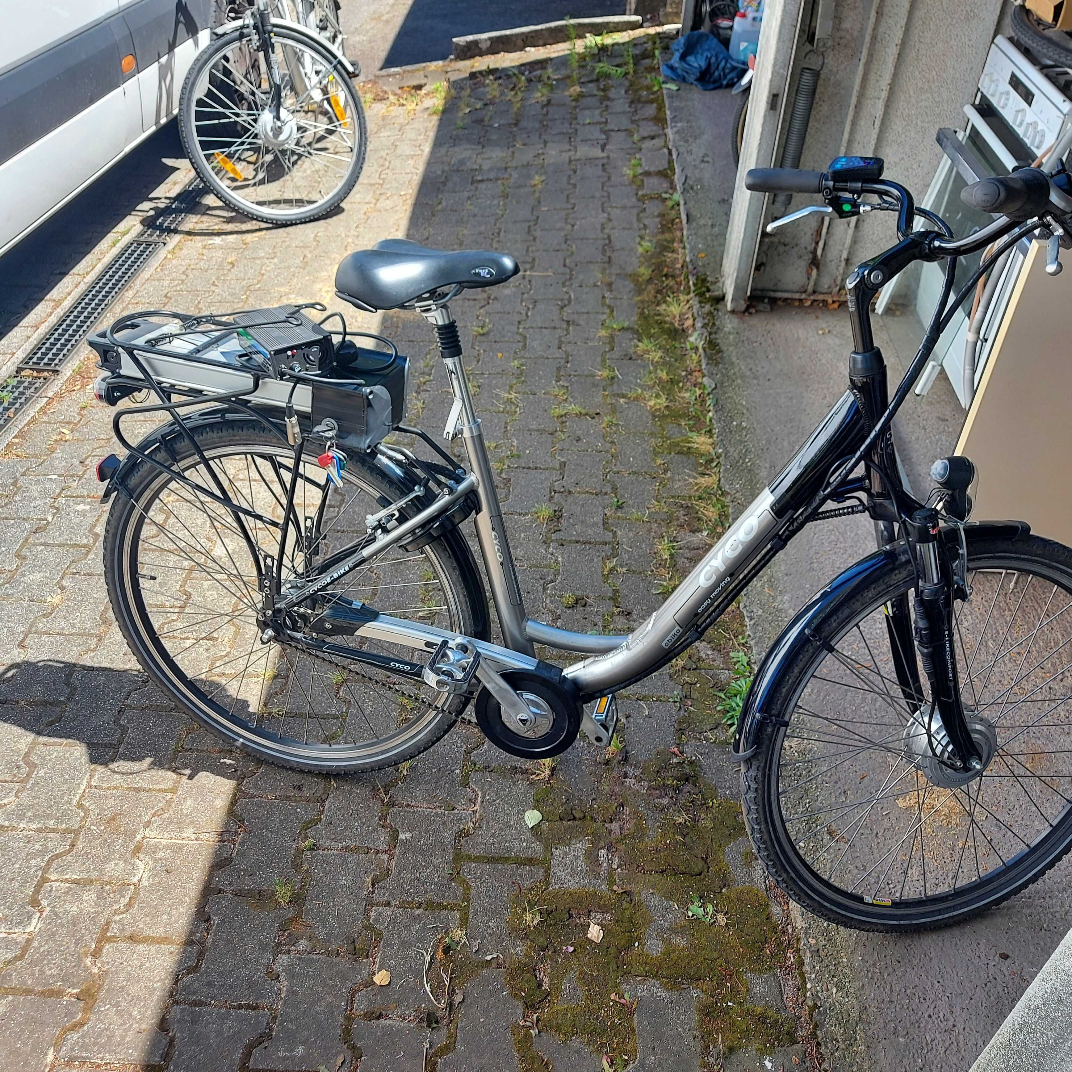 Bicicleta electrica de dama Cyco, stare foarte  buna