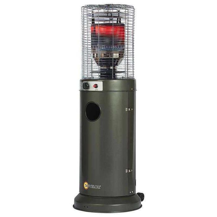 Incalzitor de terasa pe GPL seria LODGE putere calorica 11kW.